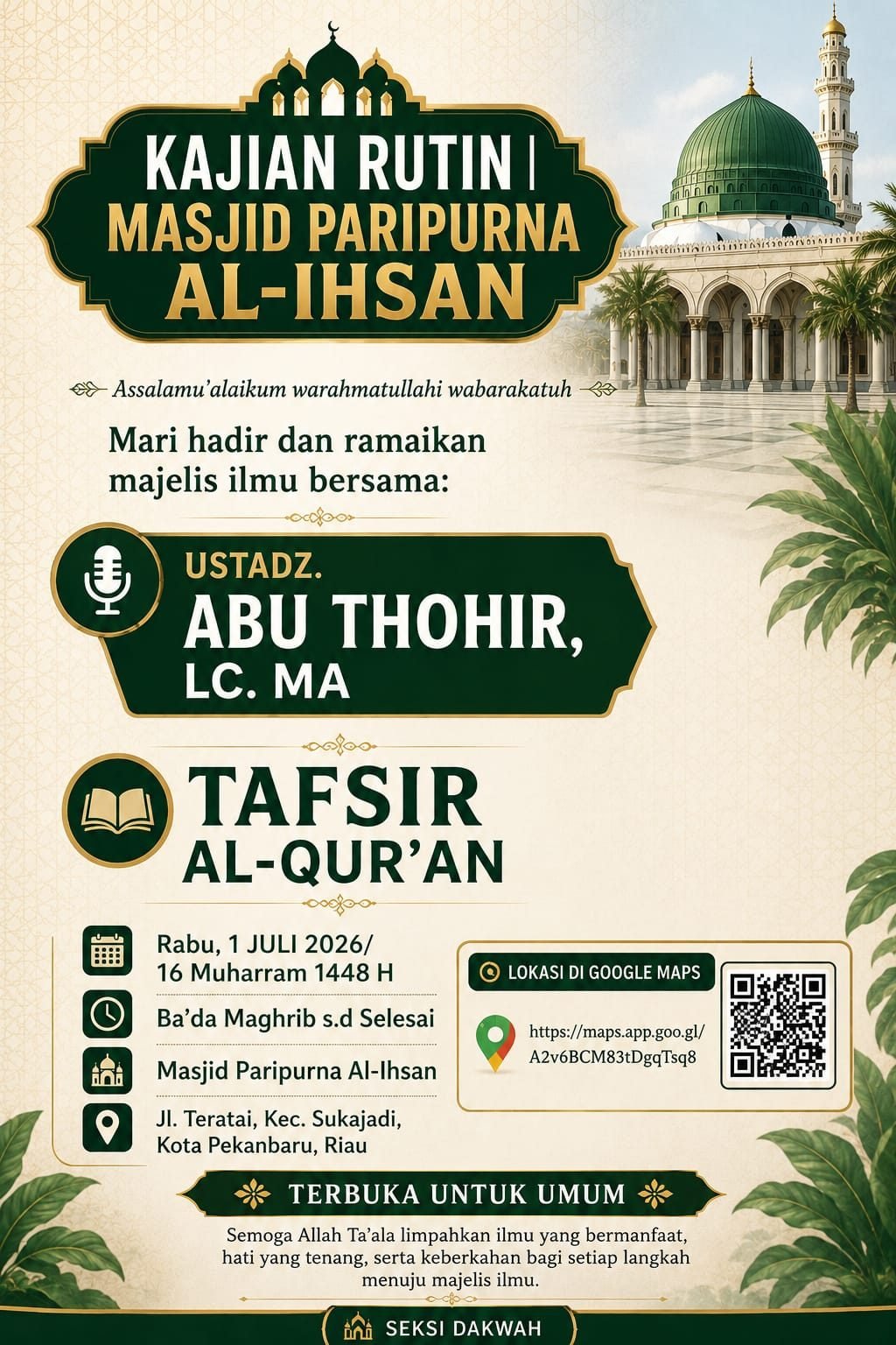 Poster Tafsir Al Quran