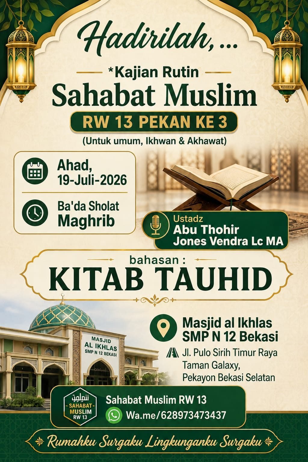 Poster Kitab Tauhid